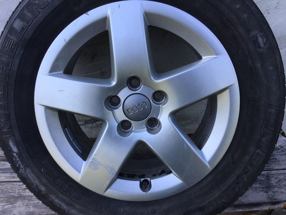 Roata Rezerva Janta Aliaj Aluminiu Audi A3 8L 5x100 R15 Mihelin Energy