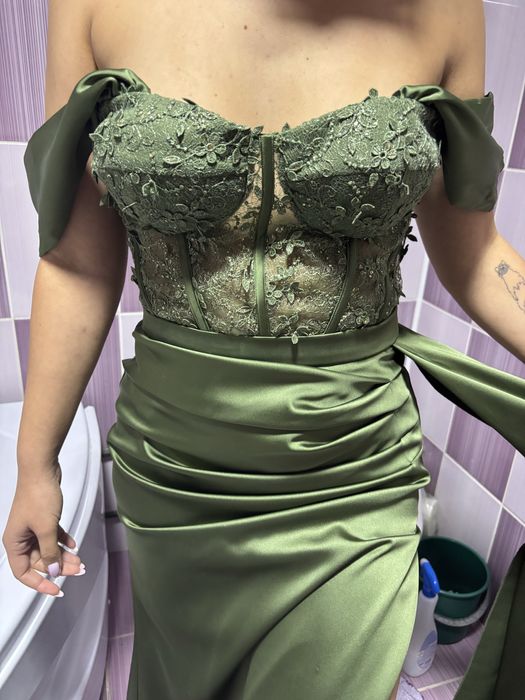 Rochie de seara verde