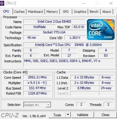 Calculator HP Compaq DC7900 SFF, Intel Core 2 Duo E8400 3.00 GHz