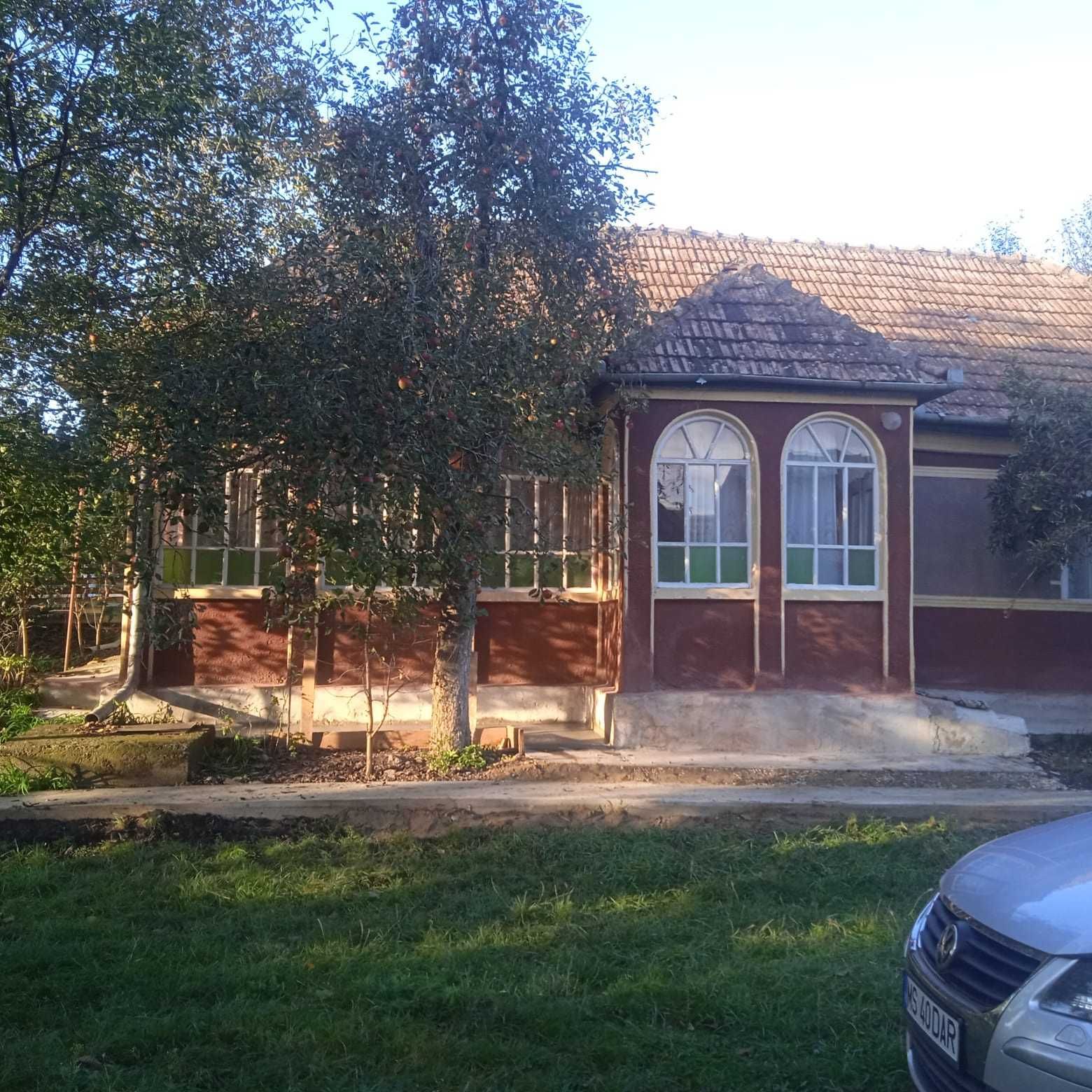 Vand casa in Visinelu 14 ari de gradina