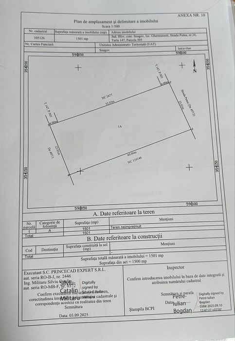 Teren Snagov, Ghermanesti