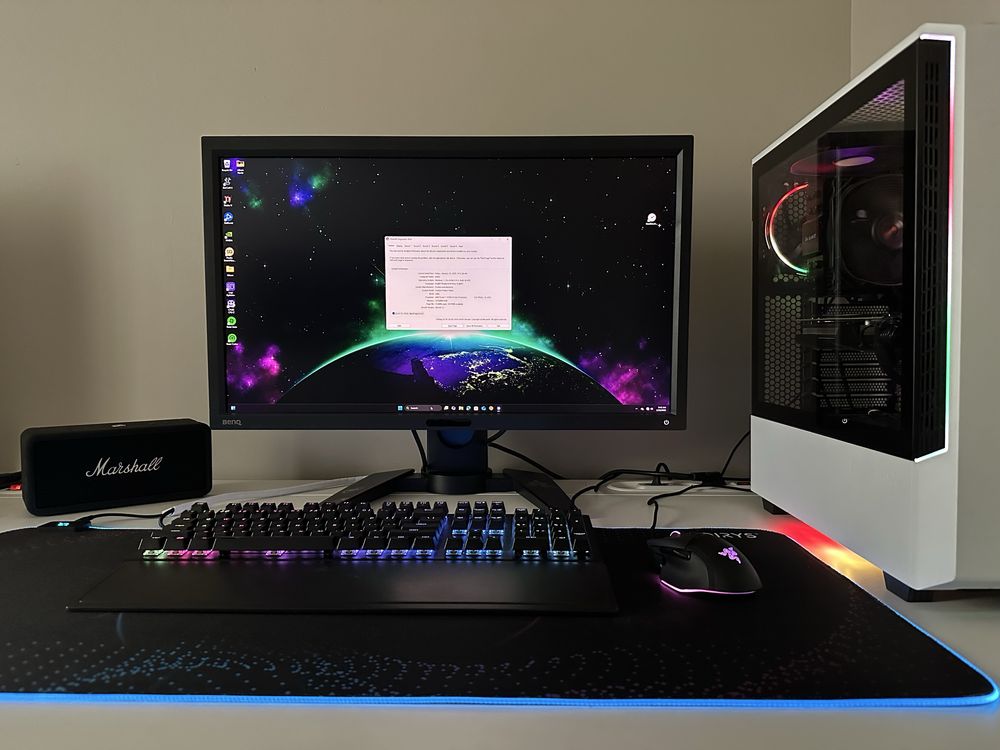 Pc gaming plus monitor tastaura