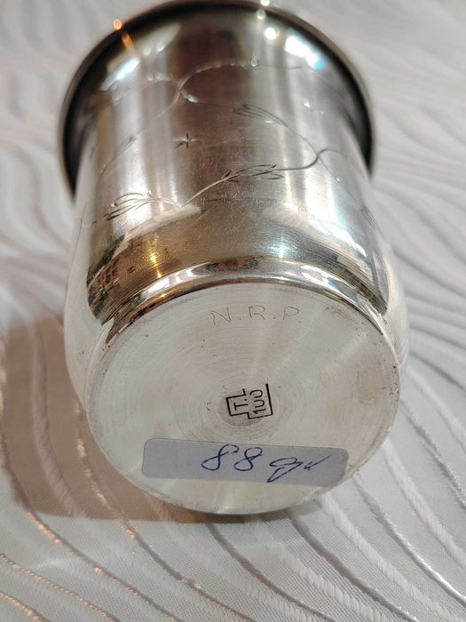 Pahar argint kiddusch rusesc.