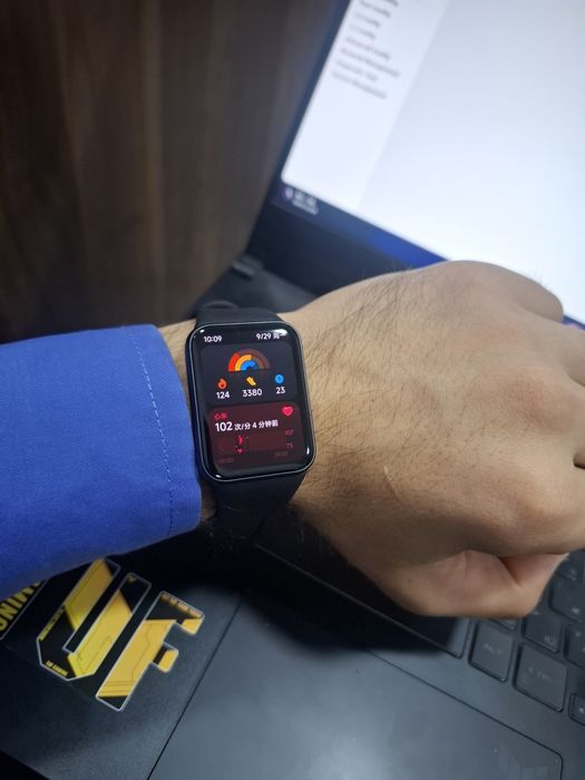 Умный браслет Xiaomi Mi Band 9 Pro, черный ремешок