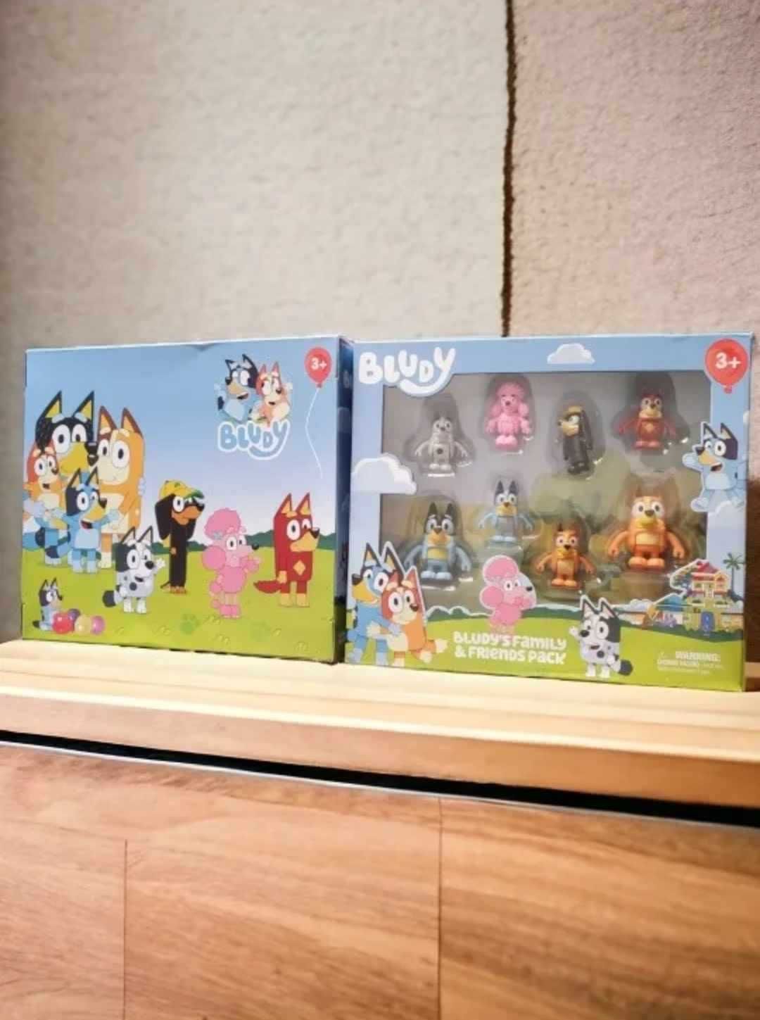 Set nou jucarii figurine Bluey, Bingo si prietenii lor