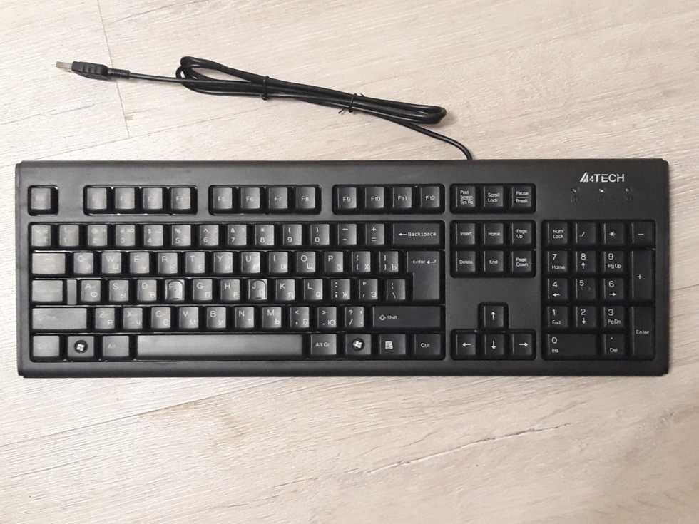 Клавиатура и компьютерная мышь, новые