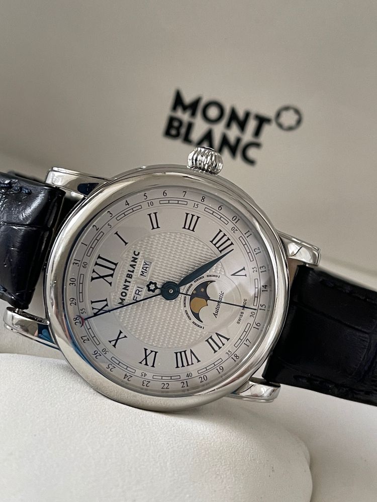 Montblanc Moonphase Star Calendar Heritage Ceas Automatic