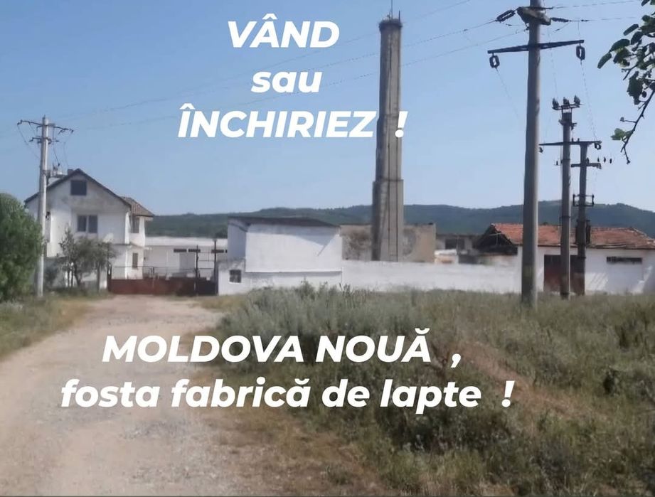 Vând sau închiriez spații comerciale , Moldova Nouă