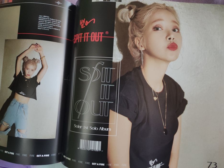 Mamamoo Solar Spit It Out Kpop Full Album