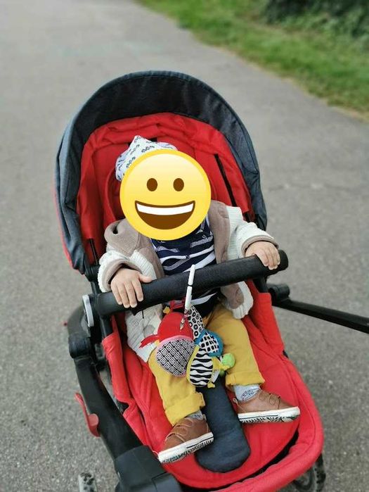 Vand carut nou nascut/bebe cu landou si parte sport