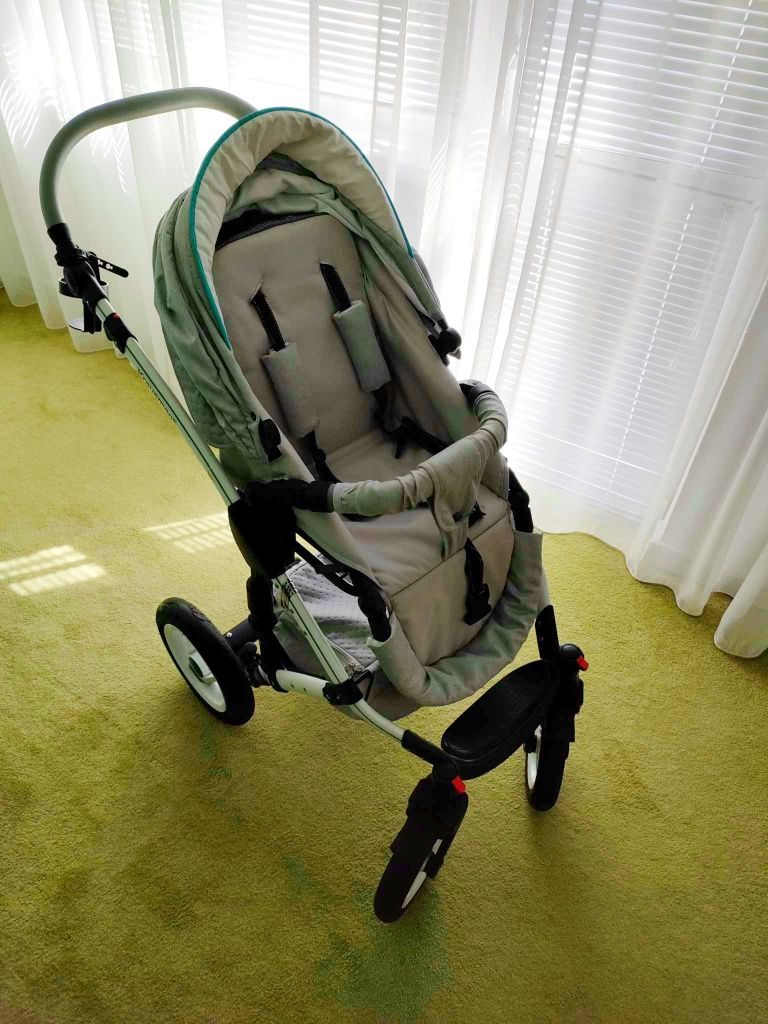 3 в 1 Krausman бебешка / детска количка