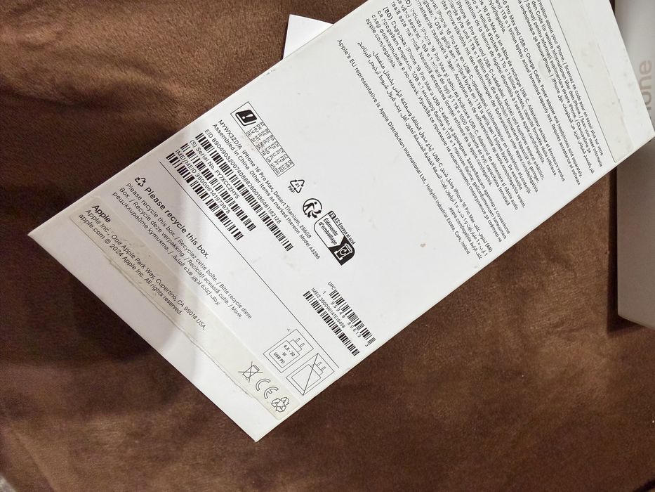 Iphone 16 pro max 256 gb