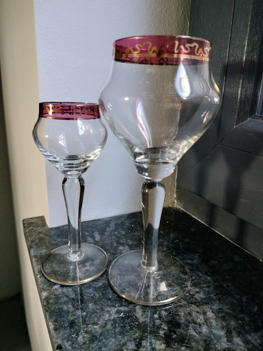 Pahare vechi set complet