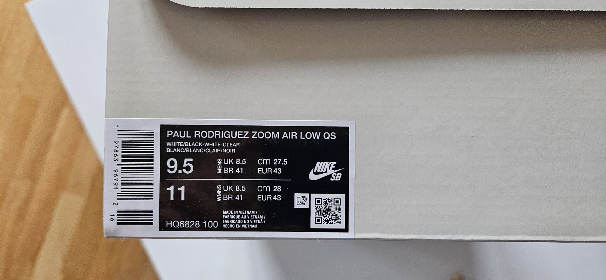 Nike Sb Paul Rodriguez размер 43 нови