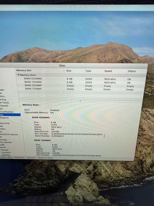 iMac 27'' Retina 2K, 2013