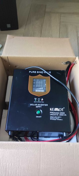 Invertor 1.8Kw reali Kemot PROsolar-2500 de 1800W 24V Are max 2 ani