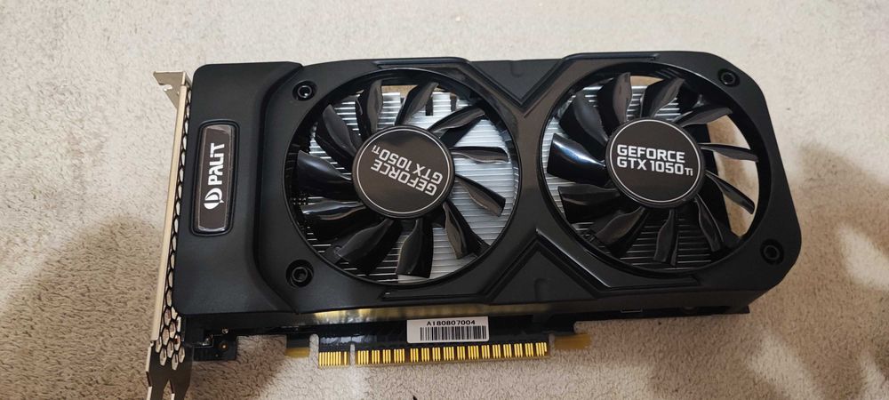 Placa video Palit GeForce GTX 1050 Ti Dual 4GB GDDR5 128-bit