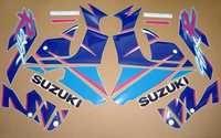 Стикери Сузуки GSXR 750 W 1992 лепенки 1993 suzuki 1994 750w 1995