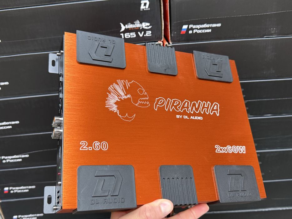 2-канальный усилитель Piranha 2.60 AB(barracuda,machete),kenwood 350w)