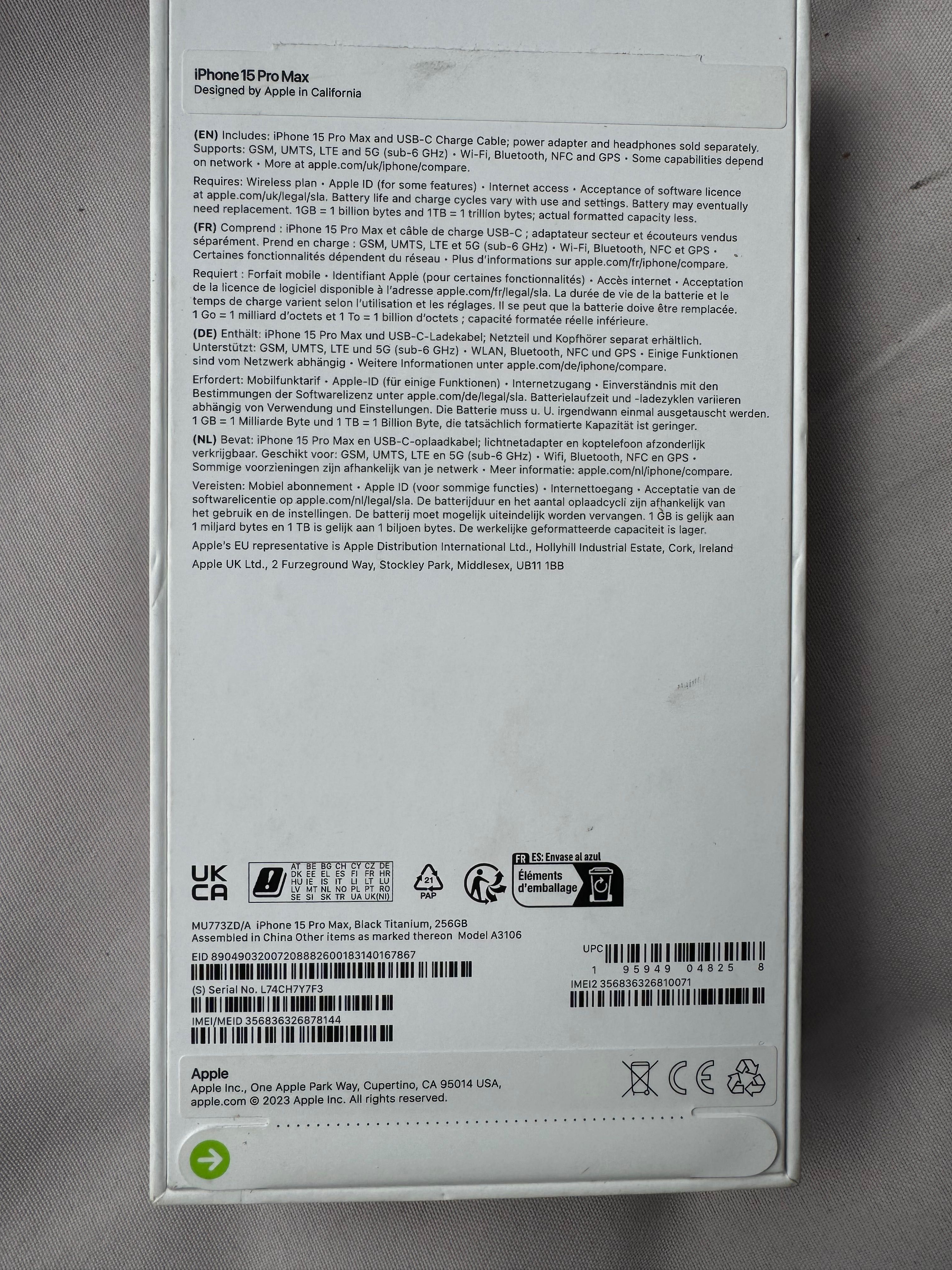 iphone 15 pro max 512gb