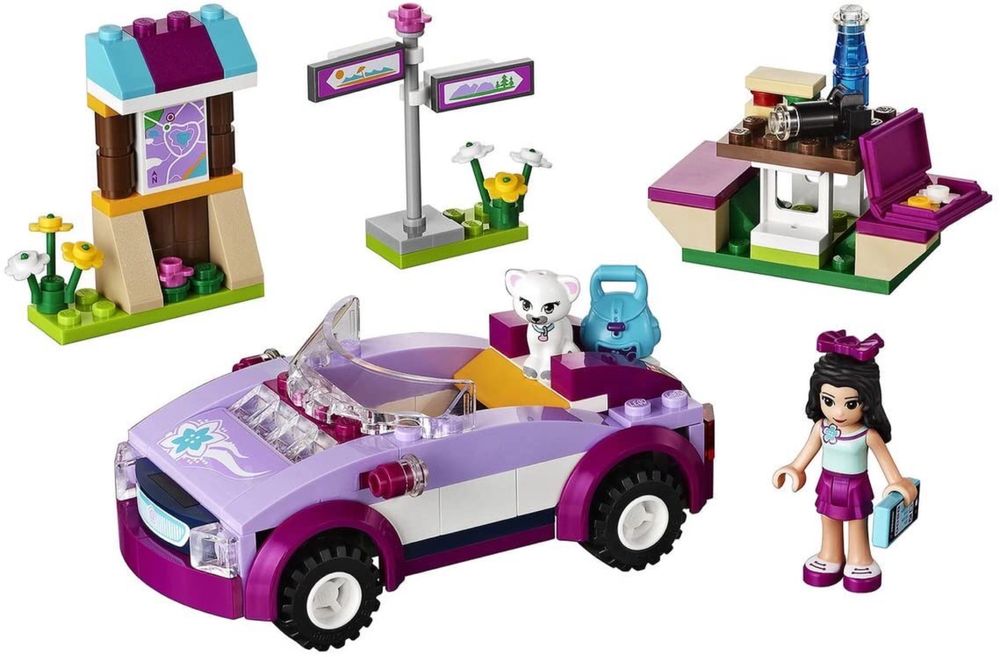 Lego Friends 41013: спортна кола Ема, 6-12г