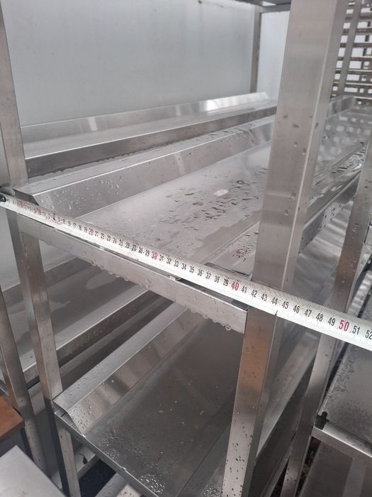 Стелажи неръждаеми.  Много здрави