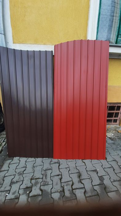 Tablă cutată zincata zinc aluminiu colorată preț negociabil transport