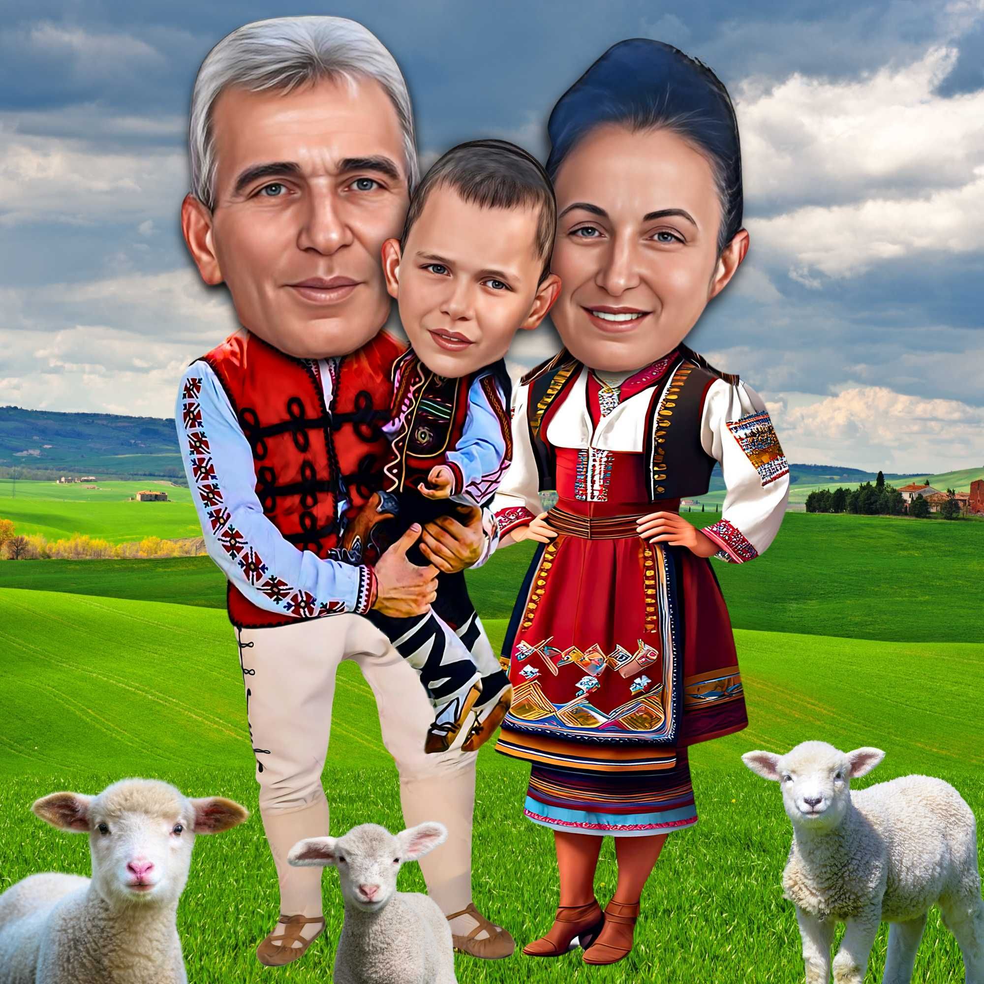 Дигитални карикатури Изработка по снимка