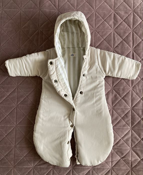 Бебешки космонавти (Angel baby / H&M) и ромпър - размер 56 см