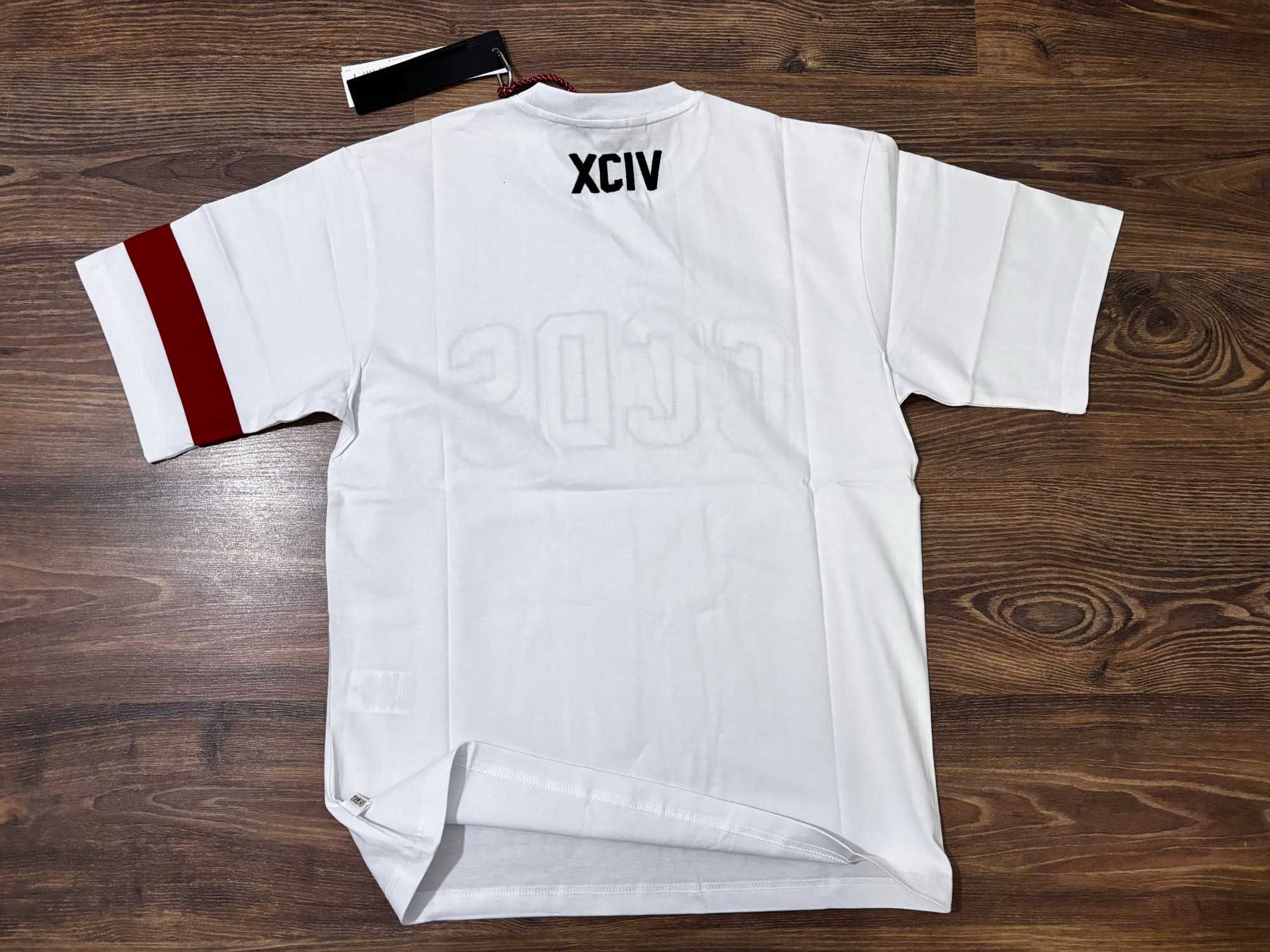 GCDS Мъжка Бяла Тениска - S, M, L, XL, 2XL
