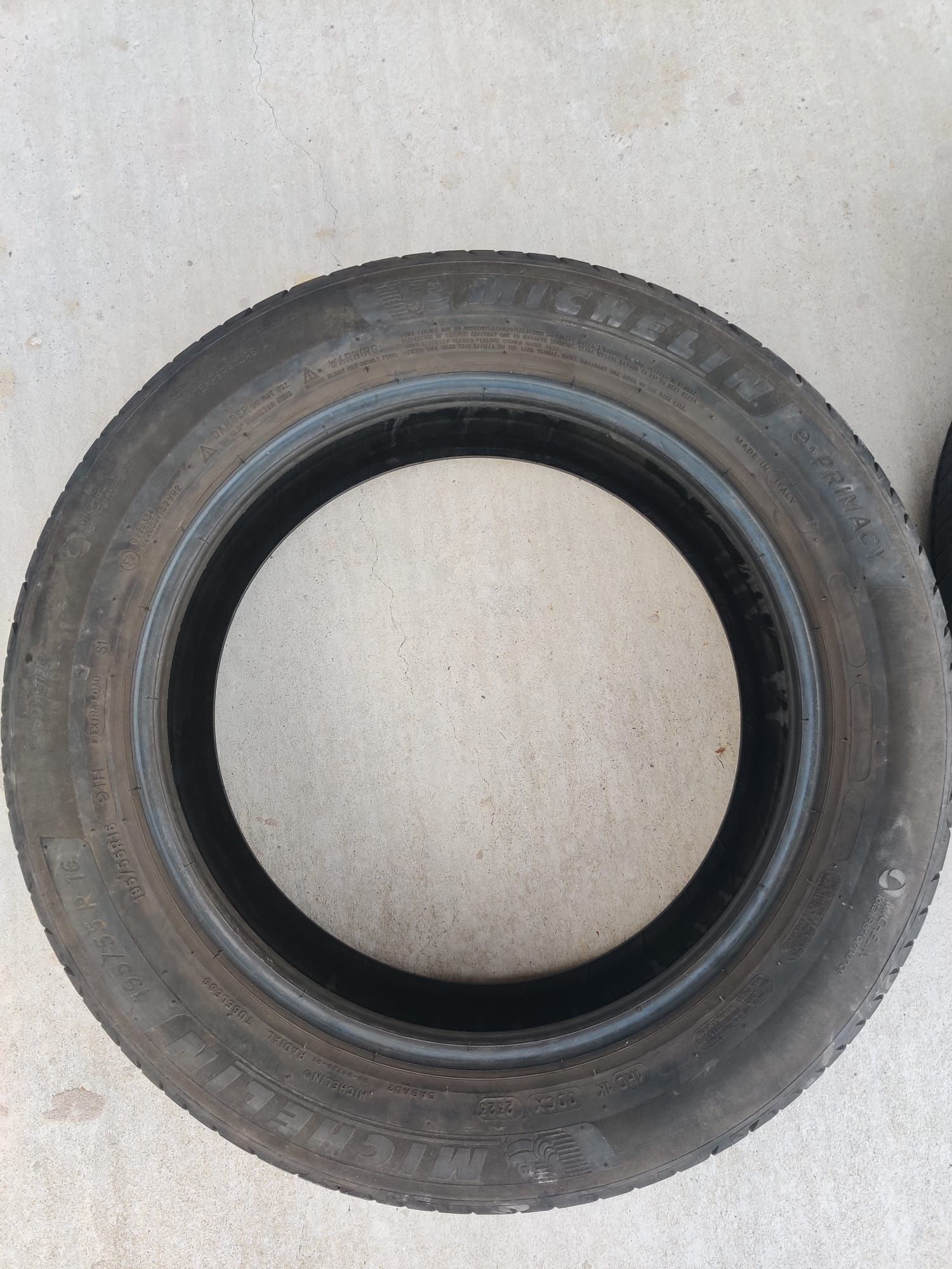 Anvelope vară Michelin primacy  195 55 16