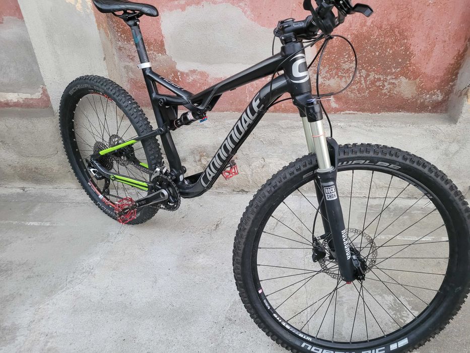 Bicicleta mtb cannondale 27.5 full suspensione