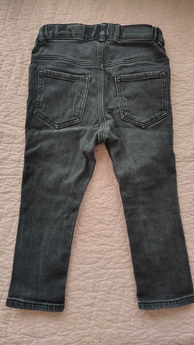 Blugi H&M Conscious Denim slim fit 12-18 luni