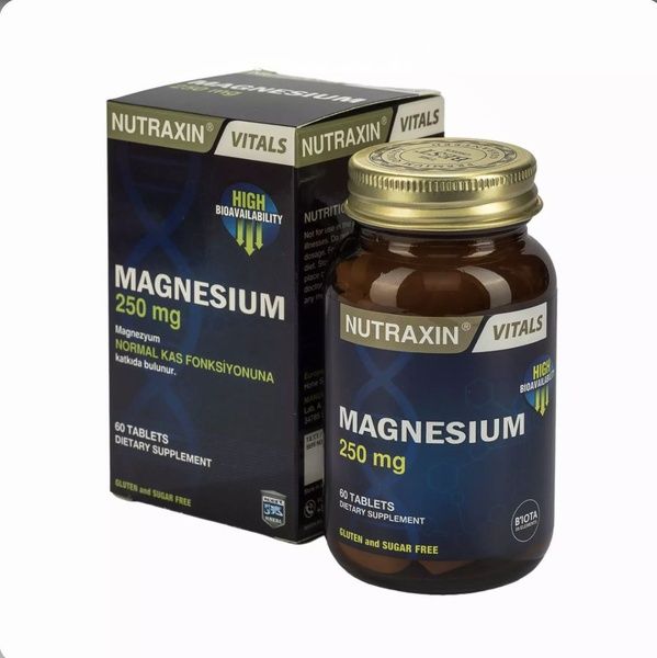 Магний Nutraxin нервы стресс премиум кости зубы