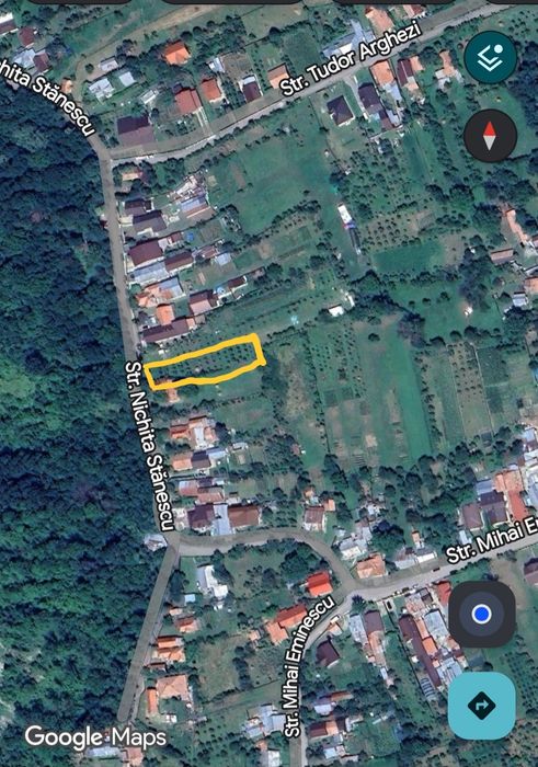 Teren intravilan, 968mp, Brebu