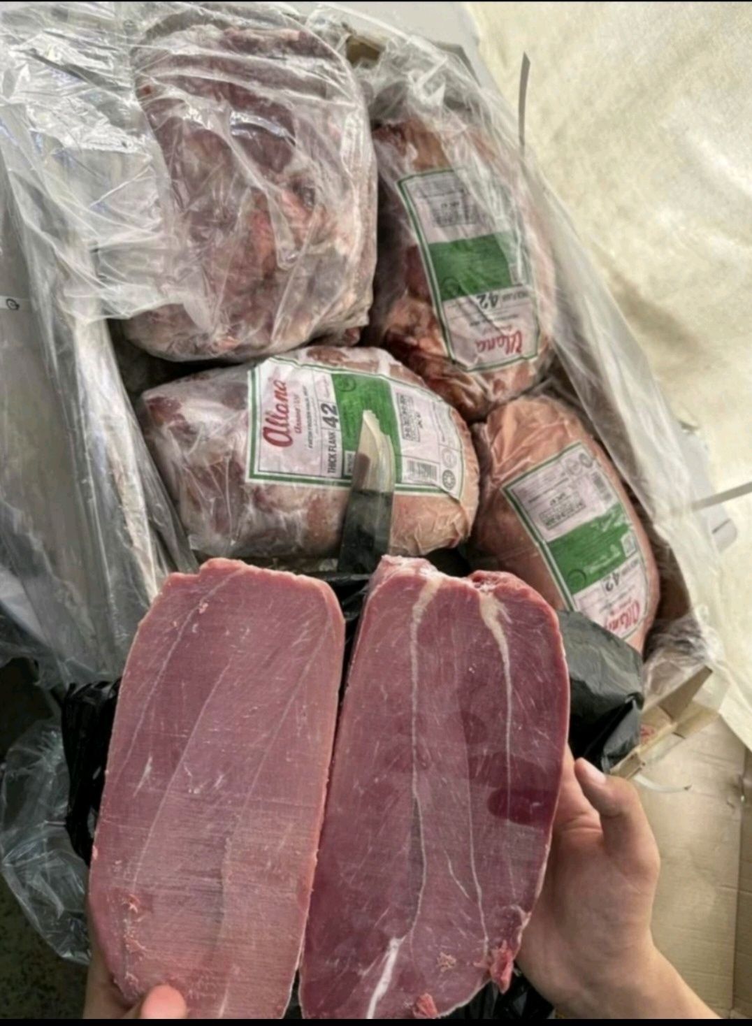 Muzlatilgan gosht Xalol