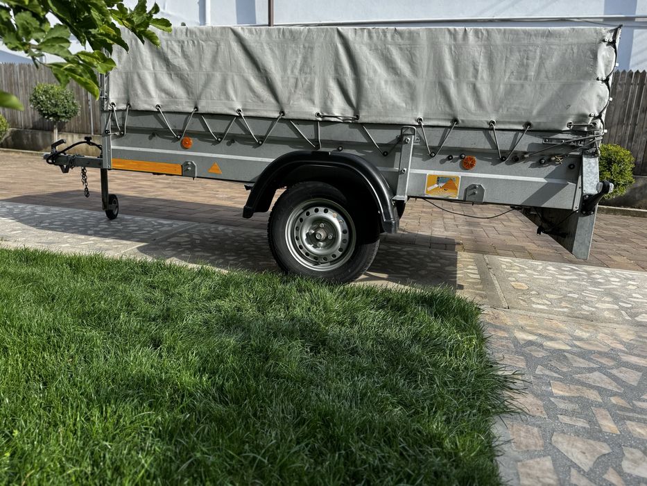 Remorca PONGRATZ TPA U/LPA 250/12 U ,250x125cm interior