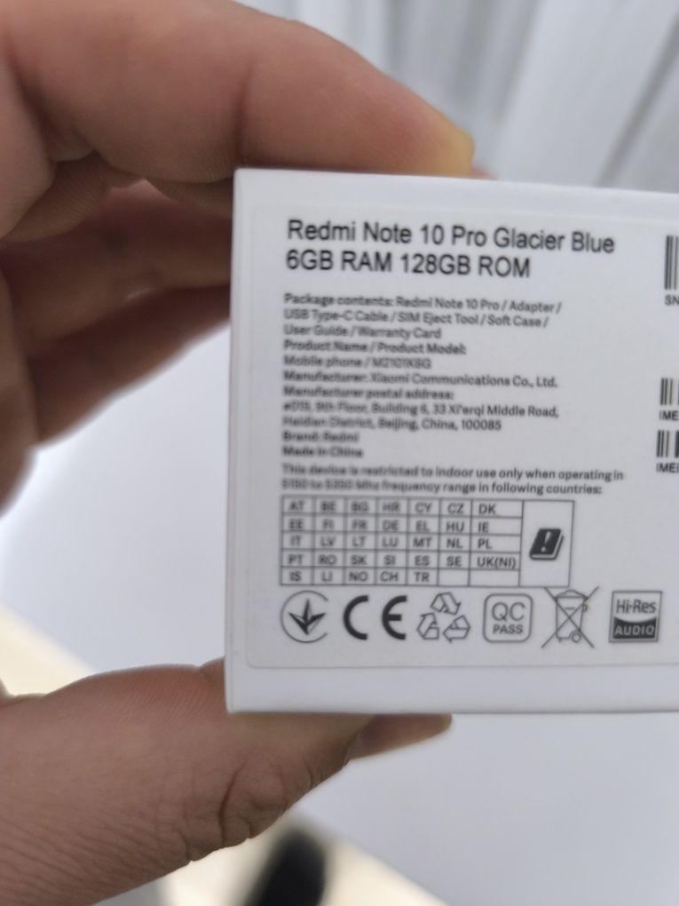 Xiaomi note 10 pro + слушалки