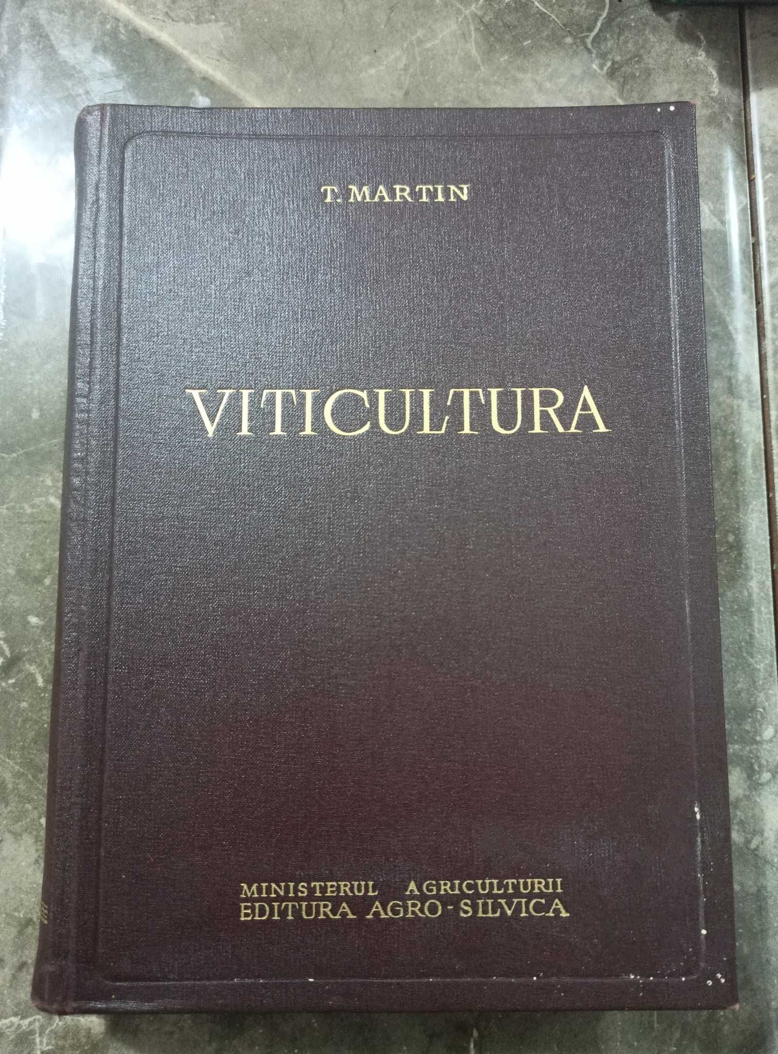 Carte " Viticultura ",  1960