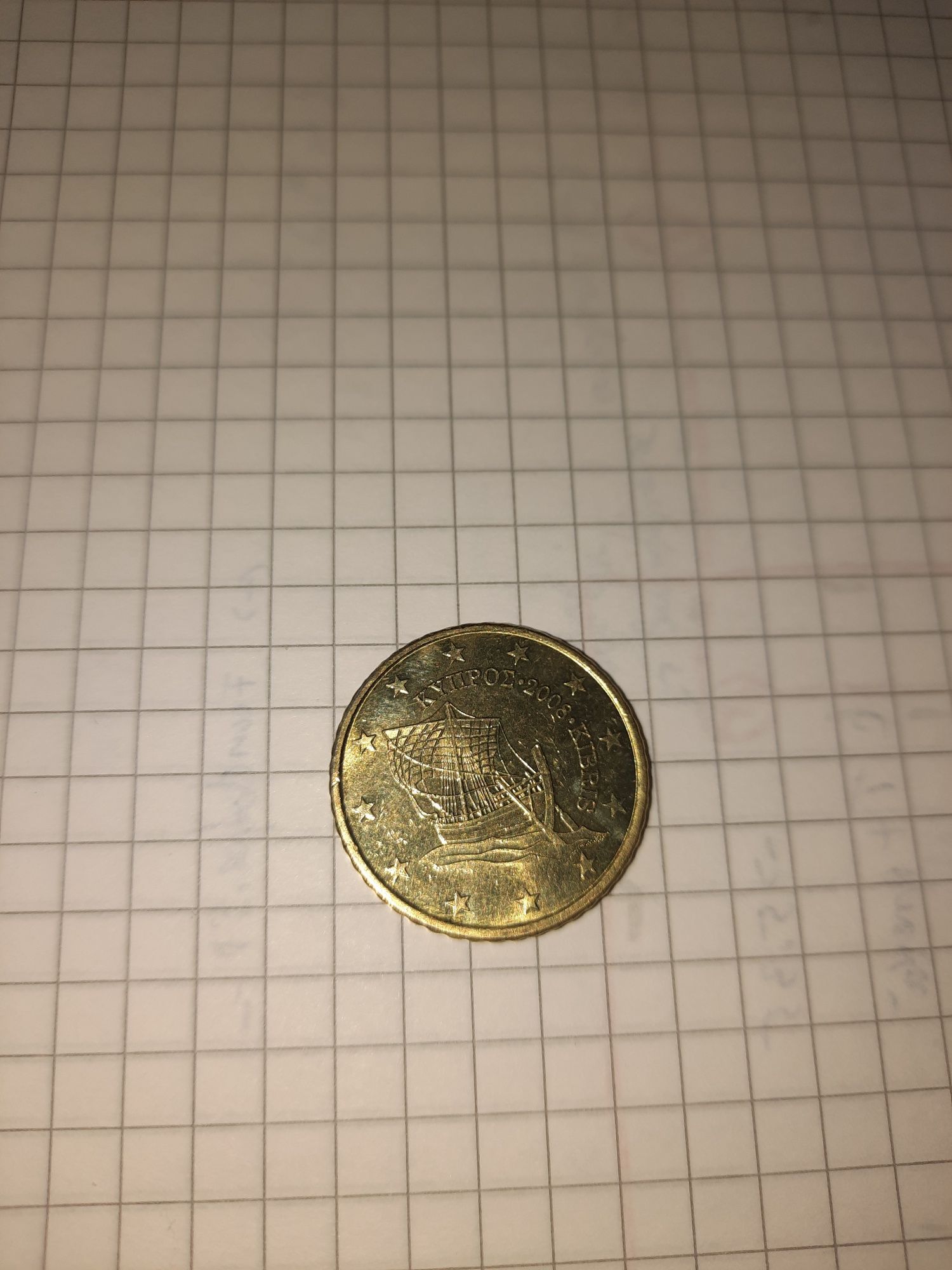Vand moneda pentru colectie Cipru 2008