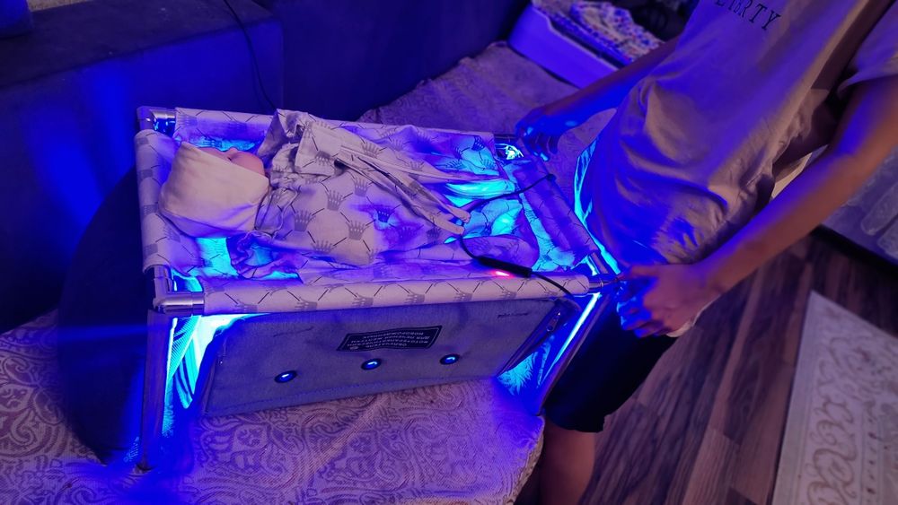 Кювез лампа люлька фотолампа билитест замер