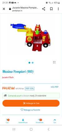 Statie pompieri Vtech EN