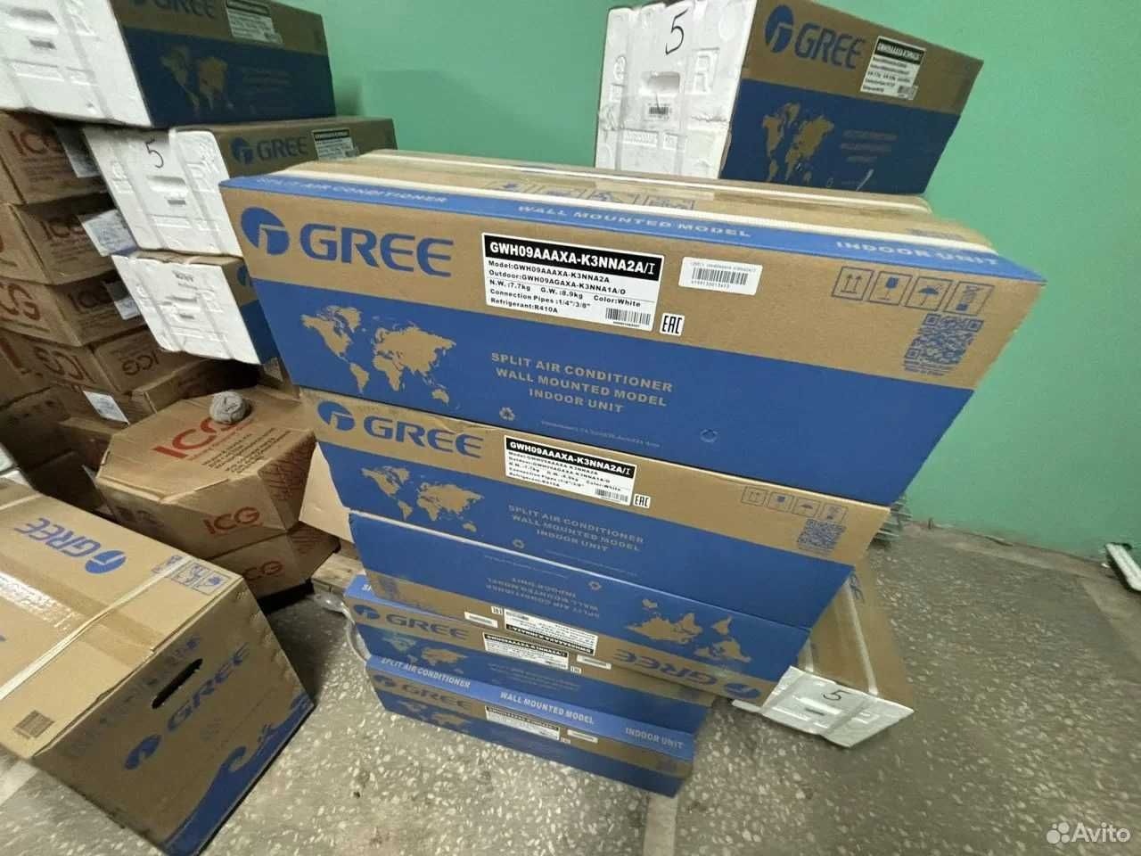Кондиционер С Установкой Со Склада Gree Гри Almacom Алмаком Алматы