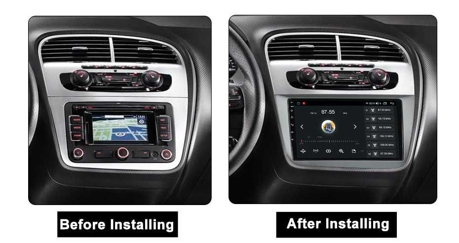 Navigatie Seat Altea 2004-2015, Android 14, 9 INCH, 4GB RAM/64GB ROM