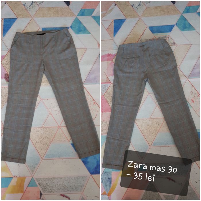 Transport gratuit - Pantaloni blug/stofa 38/40