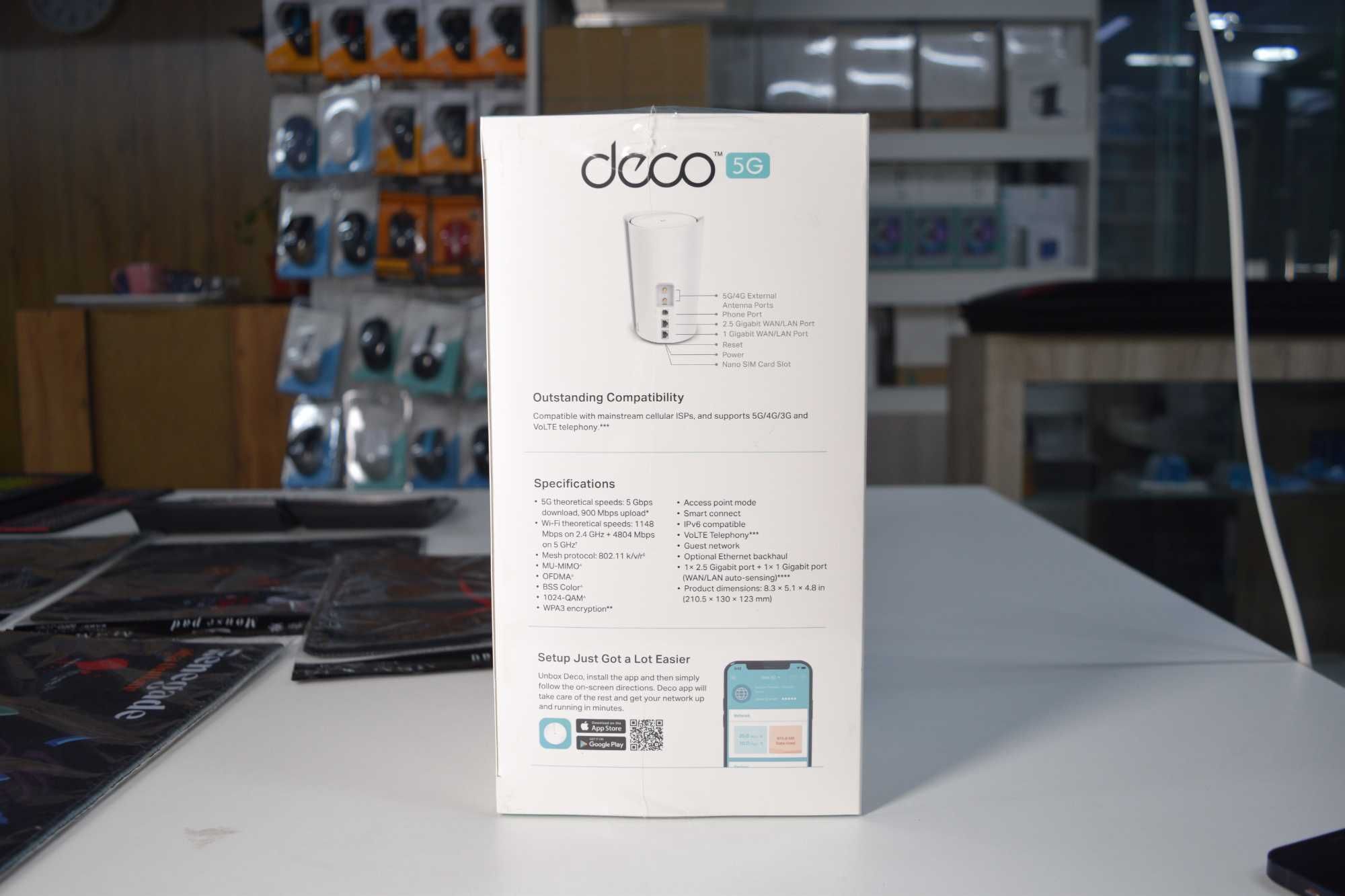 Wi-Fi Роутер TP-Link Deco X80-5G AX6000