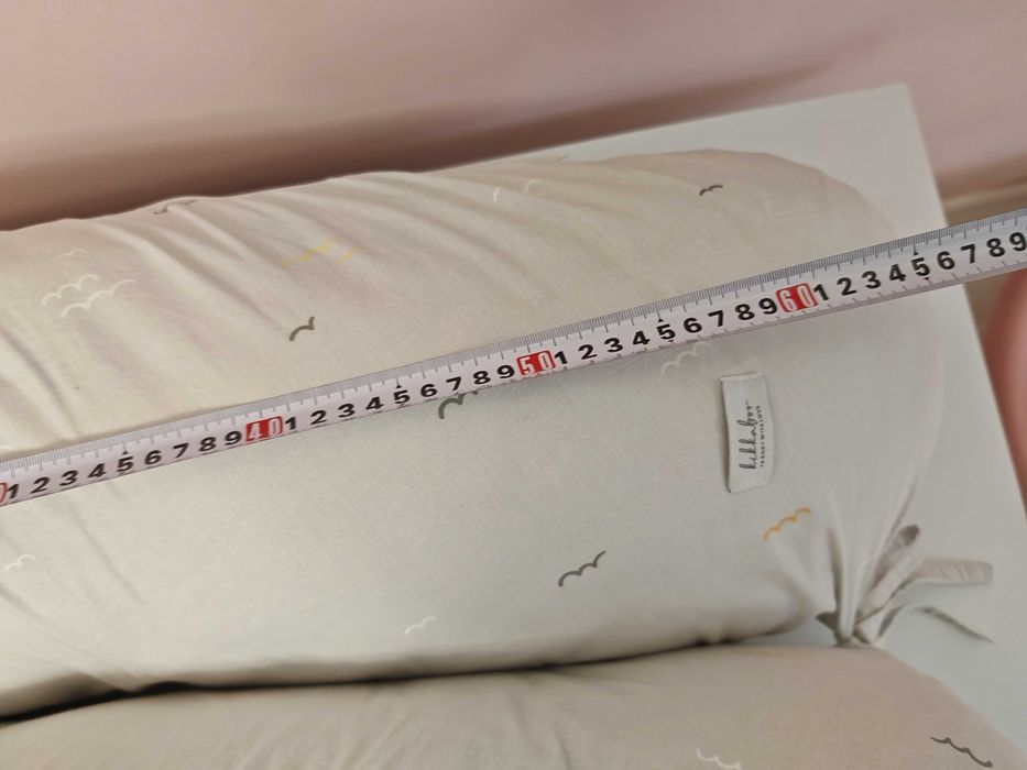 Голяма мултифункционална възглавница за бременни и кърмене KikkaBoo