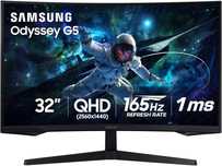 Samsung Odyssey G5 S32CG554EU 32 2560 x 1440 HDMI DisplayPort 165Hz