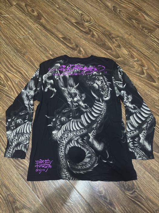 лонгслив ed hardy оригинальный