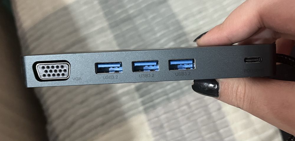 USB-C хаб NEO (HDMI, USB, Type-C) — новый, для ноутбука/ПК адаптер